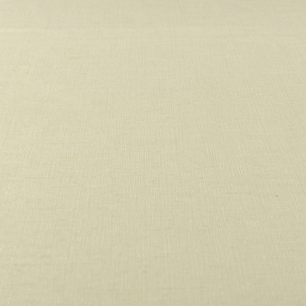 Vienna Semi Plain Chenille Cream Upholstery Fabric CTR-2326 - Roman Blinds
