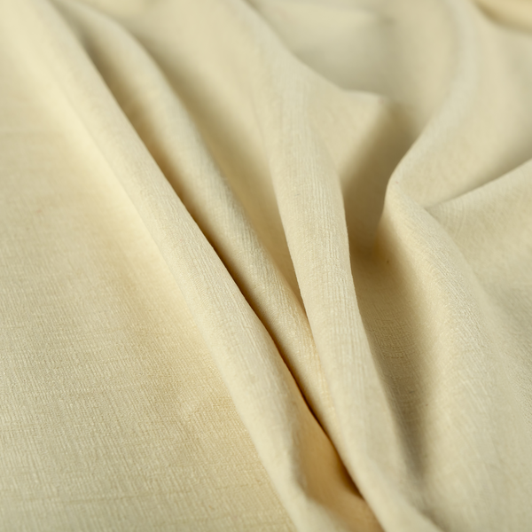 Vienna Semi Plain Chenille Cream Upholstery Fabric CTR-2326 - Made To Measure Curtains