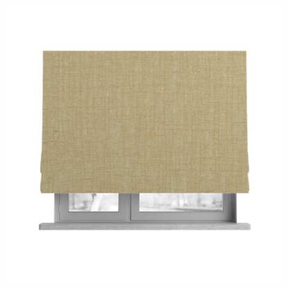 Vienna Semi Plain Chenille Beige Upholstery Fabric CTR-2327 - Roman Blinds