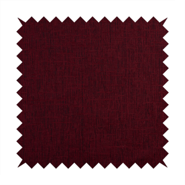 Vienna Semi Plain Chenille Red Upholstery Fabric CTR-2330 - Made To Measure Curtains