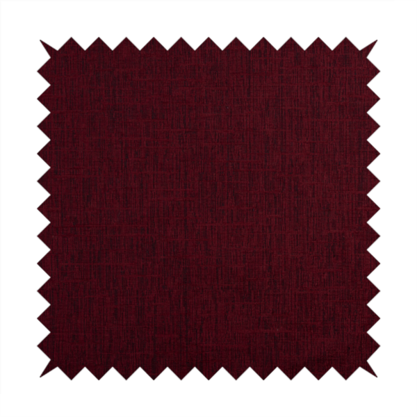 Vienna Semi Plain Chenille Red Upholstery Fabric CTR-2330 - Handmade Cushions
