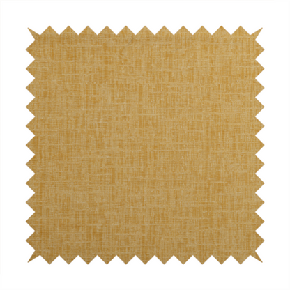 Vienna Semi Plain Chenille Yellow Upholstery Fabric CTR-2332