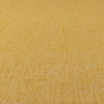Vienna Semi Plain Chenille Yellow Upholstery Fabric CTR-2332