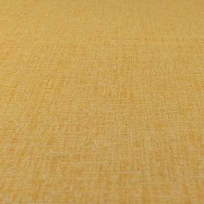 Vienna Semi Plain Chenille Yellow Upholstery Fabric CTR-2332 - Made To Measure Curtains