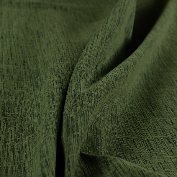 Vienna Semi Plain Chenille Green Upholstery Fabric CTR-2333