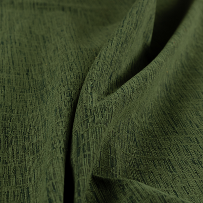 Vienna Semi Plain Chenille Green Upholstery Fabric CTR-2333 - Handmade Cushions