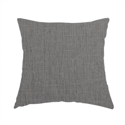 Vienna Semi Plain Chenille Stone Silver Upholstery Fabric CTR-2337 - Handmade Cushions