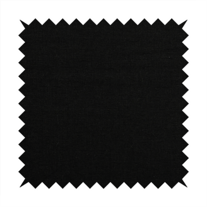 Vienna Semi Plain Chenille Black Upholstery Fabric CTR-2340 - Roman Blinds