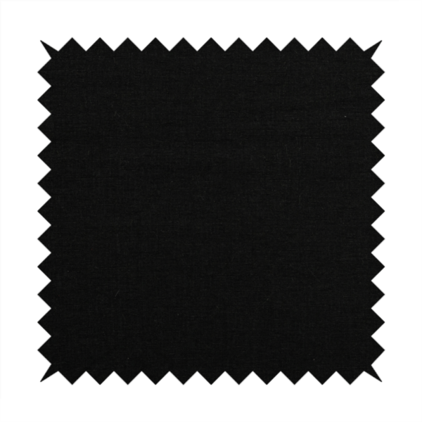 Vienna Semi Plain Chenille Black Upholstery Fabric CTR-2340 - Made To Measure Curtains