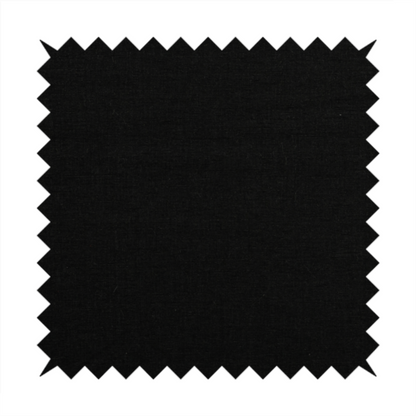 Vienna Semi Plain Chenille Black Upholstery Fabric CTR-2340 - Made To Measure Curtains