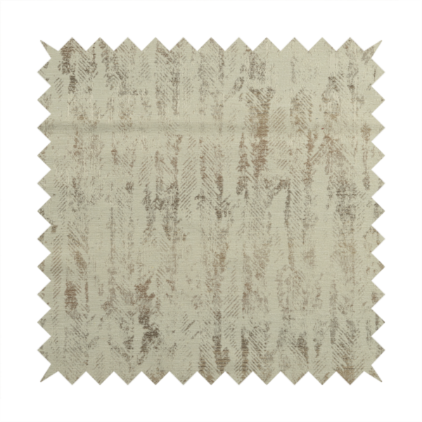 Budapest Herringbone Pattern Brown Colour Upholstery Fabric CTR-2342 - Roman Blinds