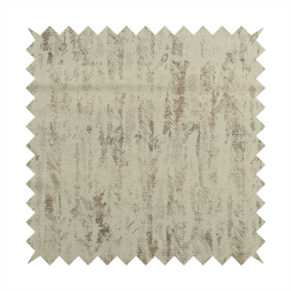 Budapest Herringbone Pattern Brown Colour Upholstery Fabric CTR-2342