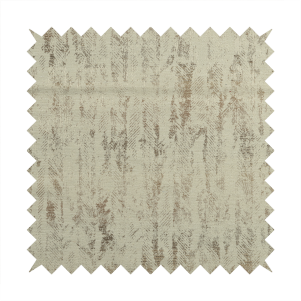 Budapest Herringbone Pattern Brown Colour Upholstery Fabric CTR-2342 - Made To Measure Curtains