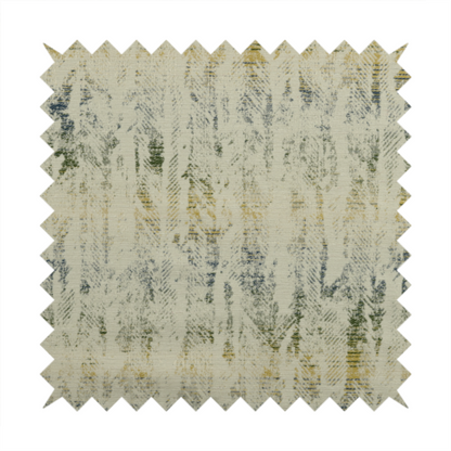 Budapest Herringbone Pattern Green Colour Upholstery Fabric CTR-2346 - Roman Blinds