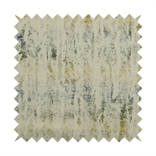 Budapest Herringbone Pattern Green Colour Upholstery Fabric CTR-2346