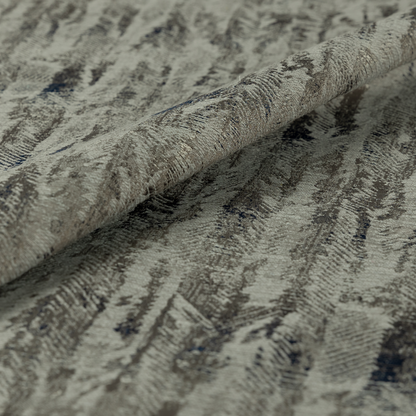 Budapest Herringbone Pattern Grey Colour Upholstery Fabric CTR-2350 - Made To Measure Curtains