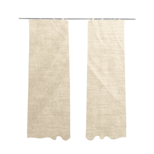 Liberty Textured Plain Shimmer Velvet White Upholstery Fabric CTR-2363 - Made To Measure Curtains