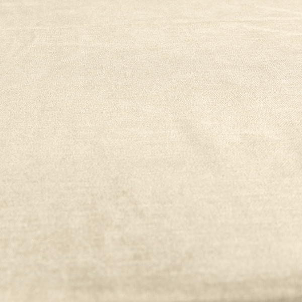 Liberty Textured Plain Shimmer Velvet White Upholstery Fabric CTR-2363