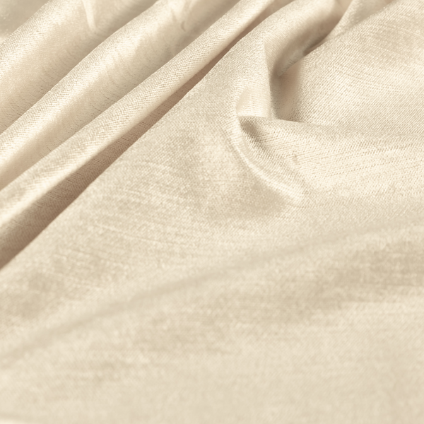 Liberty Textured Plain Shimmer Velvet White Upholstery Fabric CTR-2363 - Made To Measure Curtains