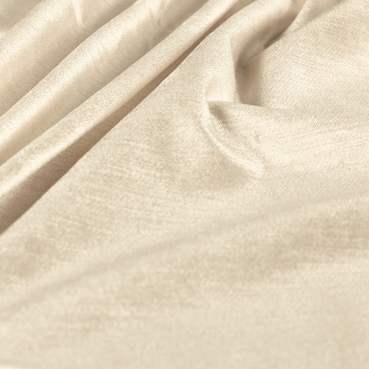 Liberty Textured Plain Shimmer Velvet White Upholstery Fabric CTR-2363 - Made To Measure Curtains