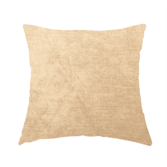Liberty Textured Plain Shimmer Velvet Beige Upholstery Fabric CTR-2364 - Handmade Cushions