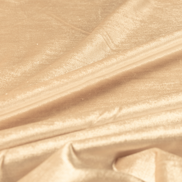 Liberty Textured Plain Shimmer Velvet Beige Upholstery Fabric CTR-2364