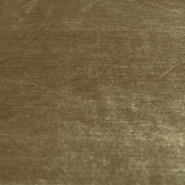 Liberty Textured Plain Shimmer Velvet Brown Upholstery Fabric CTR-2367