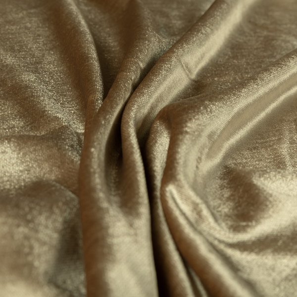 Liberty Textured Plain Shimmer Velvet Brown Upholstery Fabric CTR-2367 - Made To Measure Curtains