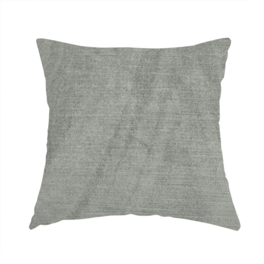 Liberty Textured Plain Shimmer Velvet Silver Upholstery Fabric CTR-2369 - Handmade Cushions