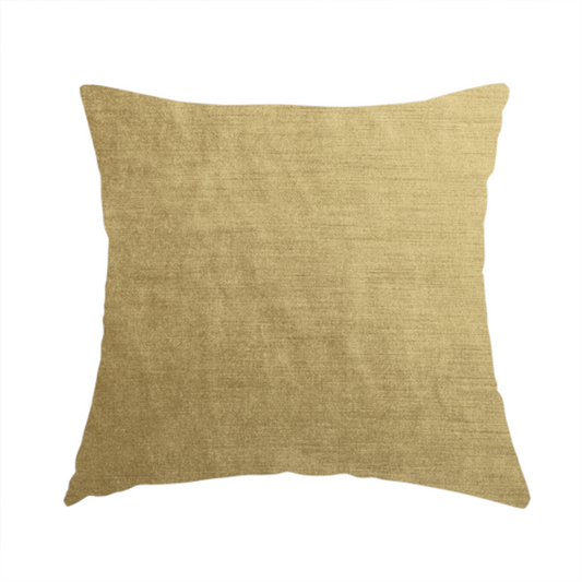 Liberty Textured Plain Shimmer Velvet Gold Upholstery Fabric CTR-2372 - Handmade Cushions