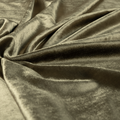 Liberty Textured Plain Shimmer Velvet Old Gold Upholstery Fabric CTR-2373 - Made To Measure Curtains