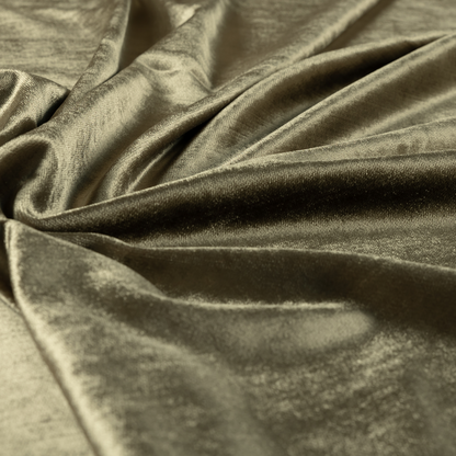 Liberty Textured Plain Shimmer Velvet Old Gold Upholstery Fabric CTR-2373