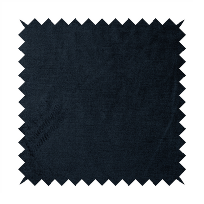 Liberty Textured Plain Shimmer Velvet Denim Blue Upholstery Fabric CTR-2375 - Roman Blinds
