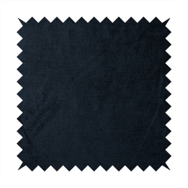 Liberty Textured Plain Shimmer Velvet Denim Blue Upholstery Fabric CTR-2375 - Made To Measure Curtains