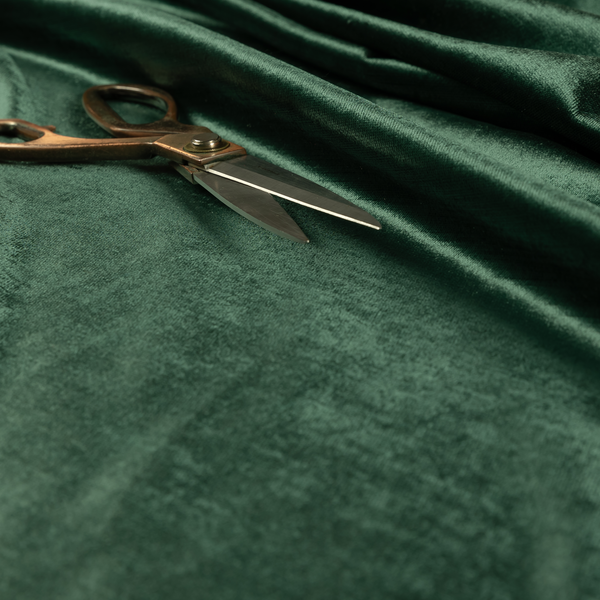 Liberty Textured Plain Shimmer Velvet Green Upholstery Fabric CTR-2381 - Made To Measure Curtains