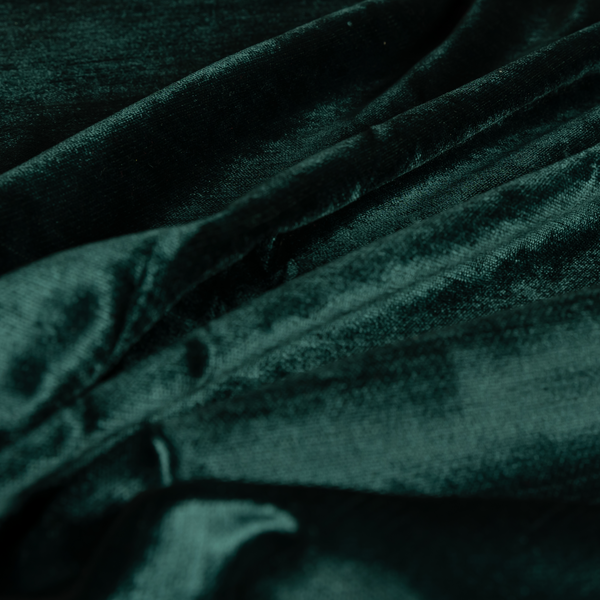 Liberty Textured Plain Shimmer Velvet Teal Upholstery Fabric CTR-2383 - Roman Blinds