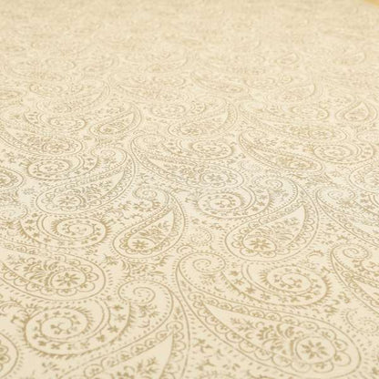 Istanbul Range Of Faint Paisley Pattern In Silver Grey Colour Furnishing Fabric CTR-239 - Made To Measure Curtains