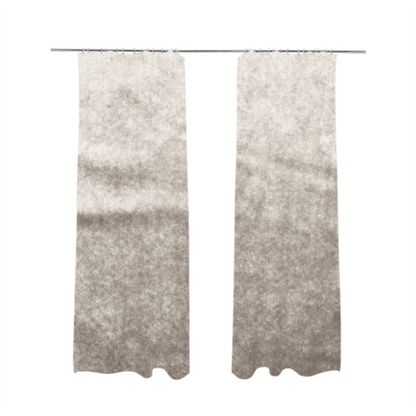 Madrid Soft Plain Shimmer Velvet Silver Upholstery Fabric CTR-2390 - Made To Measure Curtains