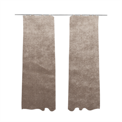 Madrid Soft Plain Shimmer Velvet Pearl Copper Upholstery Fabric CTR-2393 - Made To Measure Curtains