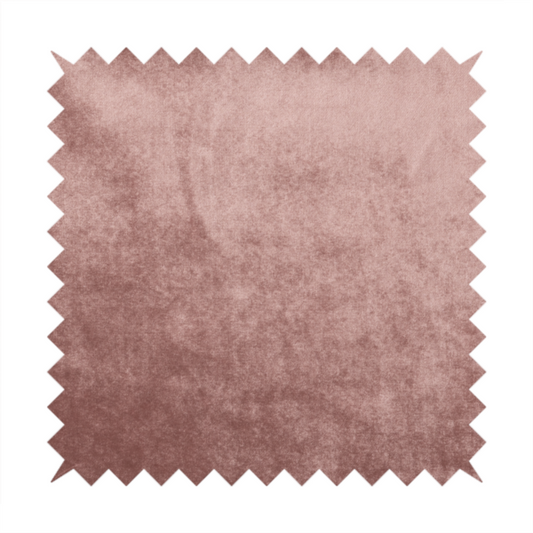 Madrid Soft Plain Shimmer Velvet Pink Upholstery Fabric CTR-2394