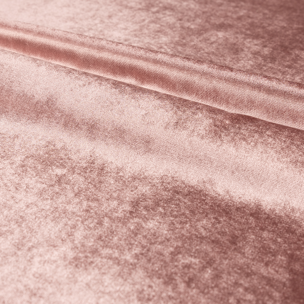 Madrid Soft Plain Shimmer Velvet Pink Upholstery Fabric CTR-2394 - Roman Blinds