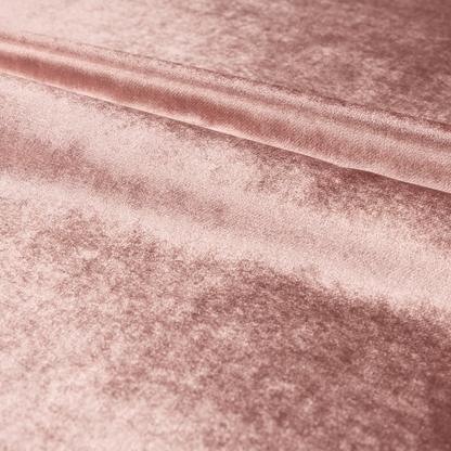 Madrid Soft Plain Shimmer Velvet Pink Upholstery Fabric CTR-2394 - Roman Blinds