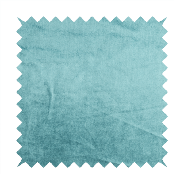 Madrid Soft Plain Shimmer Velvet Sky Blue Upholstery Fabric CTR-2395 - Made To Measure Curtains