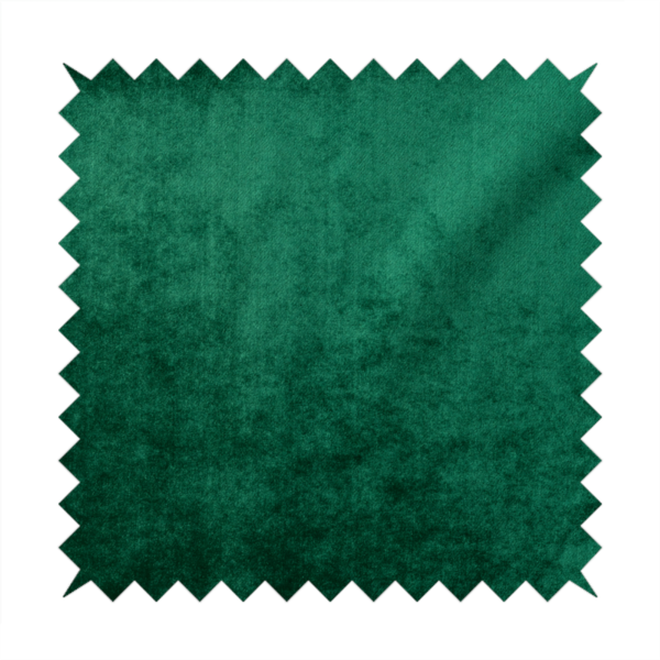 Madrid Soft Plain Shimmer Velvet Green Upholstery Fabric CTR-2399 - Handmade Cushions