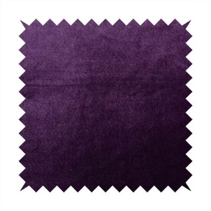 Madrid Soft Plain Shimmer Velvet Violet Purple Upholstery Fabric CTR-2406 - Roman Blinds