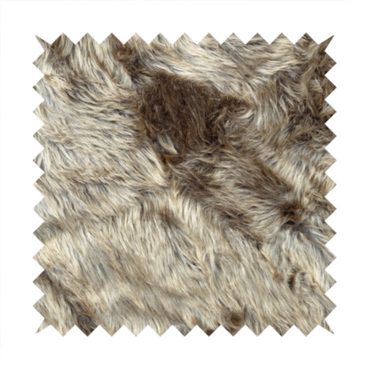 Silkie Faux Fur Material Beige Colour Fabric CTR-2423 - Made To Measure Curtains