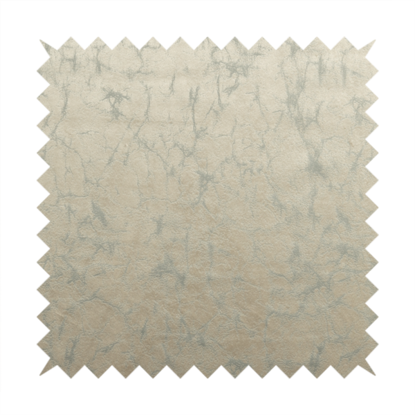 Brooklyn Marble Pattern Velvet Cream Upholstery Fabric CTR-2427 - Roman Blinds