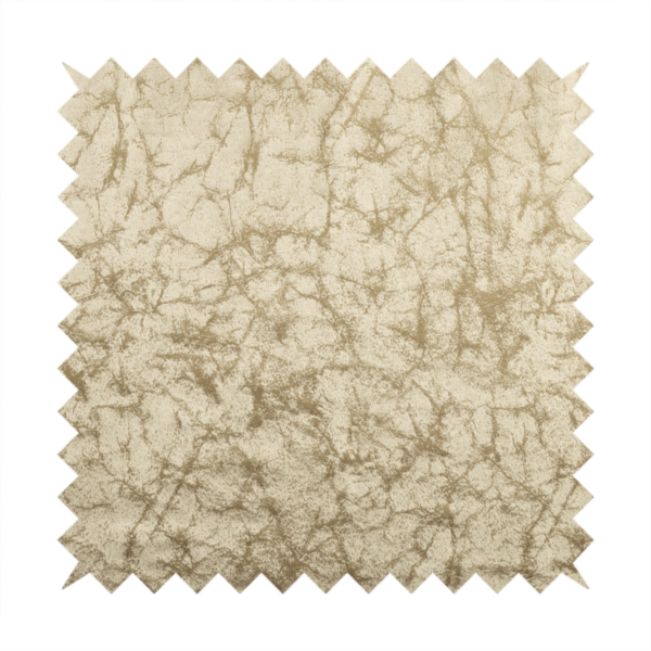 Brooklyn Marble Pattern Velvet Golden Brown Upholstery Fabric CTR-2430 - Roman Blinds