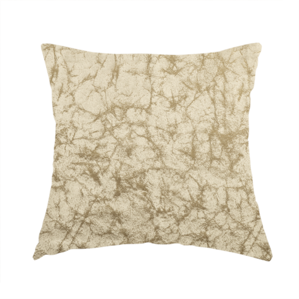 Brooklyn Marble Pattern Velvet Golden Brown Upholstery Fabric CTR-2430 - Handmade Cushions