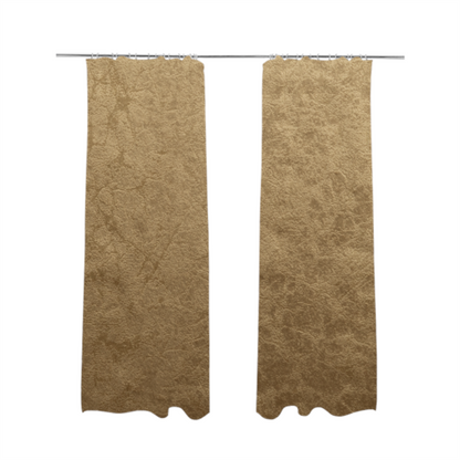 Brooklyn Marble Pattern Velvet Golden Brown Upholstery Fabric CTR-2432 - Made To Measure Curtains